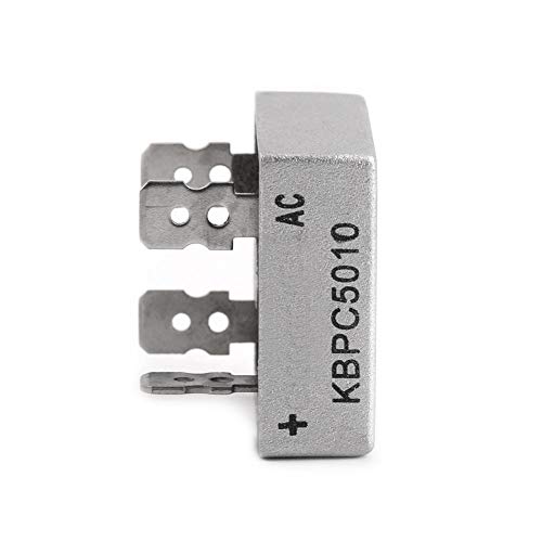 10pcs Puente de Rectificador de Diodo Rectificador de Puente Monofásico KBSP5010 50A 1000V