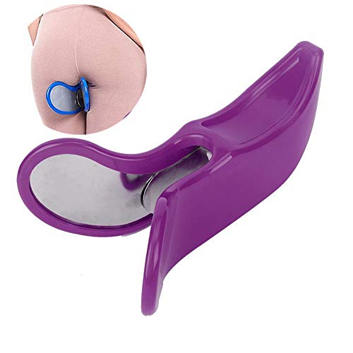 1pcs Entrenador Medial del músculo Suelo Pélvico, Entrenador de Cadera, Hogar Ajustable Músculo Pélvico Maestro Pierna Ejercitador Herramienta de Fitness Levantamiento (Púrpura)