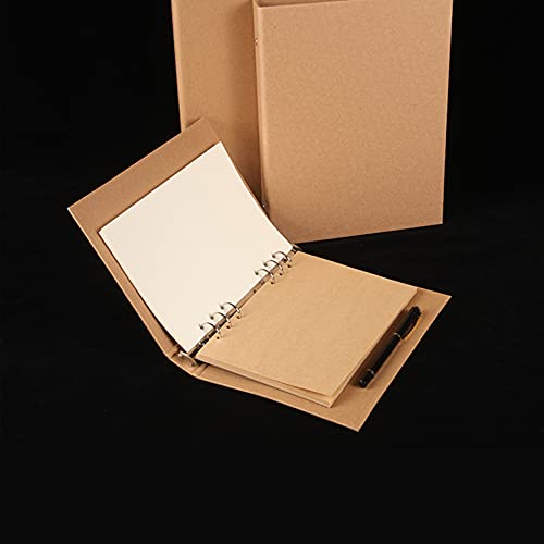 2 Pcs Archivador Anillas A5 Recargable Cuaderno Hojas Sueltas 6 Agujeros Archivador Anillas Desmontable Para Guardar Hojas Formato, MultifuncióN Carpeta Anillas Diy Para Reuniones, Oficinas, Escuelas