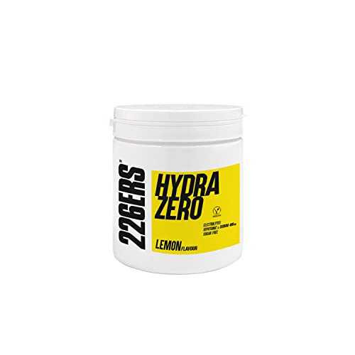 226ERS Hydrazero | Bebida de Sales Minerales en Polvo para Hidratación y Recuperación de Electrolitos, Limón - 225 gr