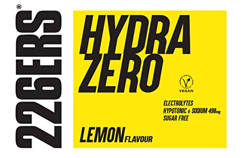 226ERS Hydrazero | Bebida de Sales Minerales en Polvo para Hidratación y Recuperación de Electrolitos, Limón - 225 gr