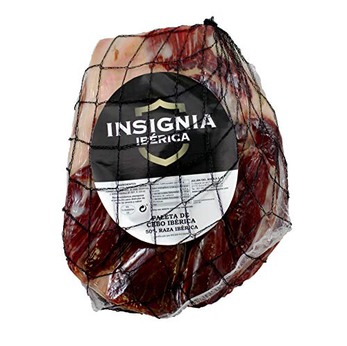 2,5 Kg Paleta Iberica de Cebo Deshuesada Pata Negra 100% Natural - Jamón Ibérico de GUIJUELO | INSIGNIA IBERICA