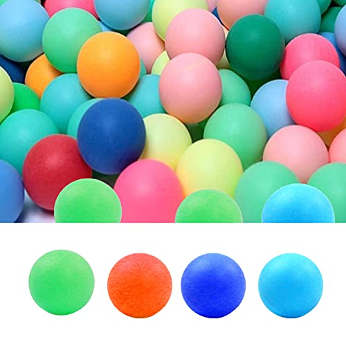 30 Piezas 40 mm Pelotas de Ping Pong, Pelotas de Ping Pong de Colores Mezclados, Pelotas de Ping Pong de Entrenamiento, Utilizadas para el Entrenamiento de Ping Pong (Color Aleatorio)