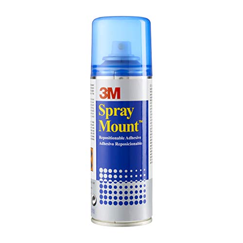 3M Spray Mount - Adhesivo Reposicionable, 200 ml