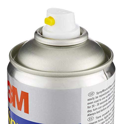 3M Spray Mount - Adhesivo Reposicionable, 400 ml