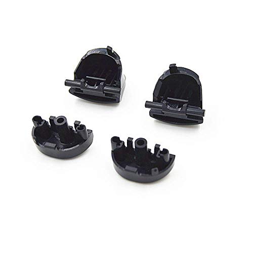 4 Pack Botones Mando PS4 Para Play Station 4 Controlador PS4 L1 R1 + L2 R2 Botones de Disparador Piezas de Repuesto de Controlador Para Dualshock 4 Controlador (Negro)