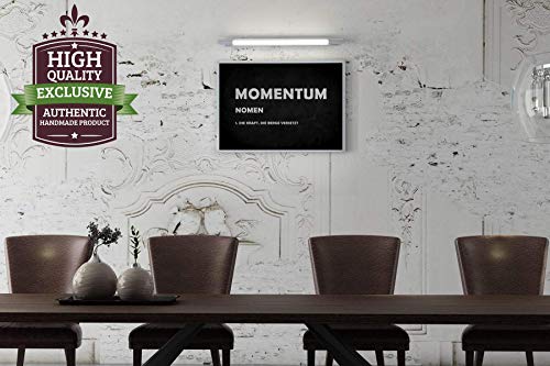 4Good Póster de motivación prémium, como decoración de salón, cuadro decorativo, dormitorio, juego de imágenes moderno para fitness, póster de motivación de gimnasio y comedor WBM3-A4