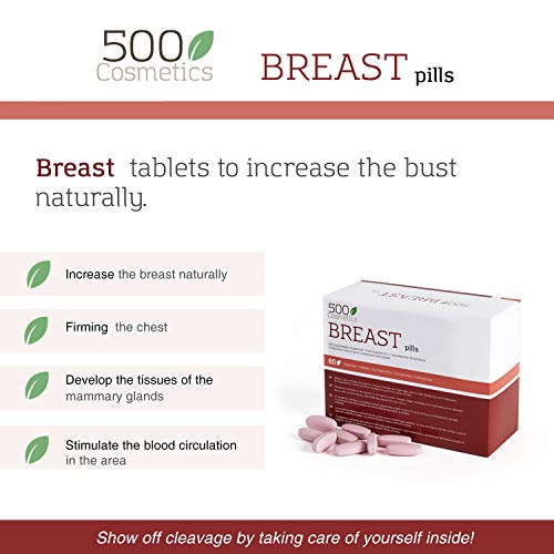 500Cosmetics Breast - Complemento Natural para la mujer - 60 Tabletas. (1)