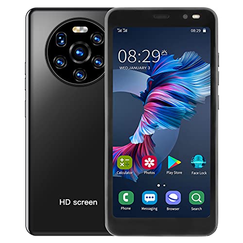 5.45in Teléfonos Móviles, Smartphone HD Full Screen Plus, Teléfono Móvil Desbloqueado de 512 MB + 4 GB con Cámara de Alta Definición Compatibilidad Internacional con Teléfonos Inteligentes(#1)