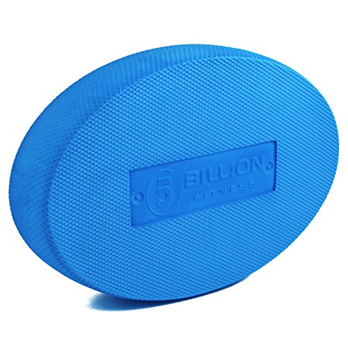 5BILLION Balance Pad - Oval - Almohadilla de Ejercicio & Entrenador de Equilibrio de Espuma - Wobble Cushion para Fisioterapia, Rehabilitación, Dancing Balance Training