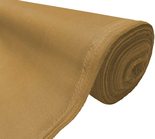 A-Express Pesado 600D Tela Gruesa Lona Impermeable al Aire Libre Cubrir Material Vendido por el medidor - 1 Metro (100cm x 150cm) Beige