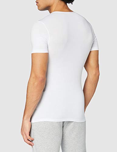 Abanderado Termal Termaltech Camiseta térmica, Blanco (Blanco 001), Large (Tamaño del Fabricante:52) para Hombre