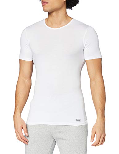 Abanderado Termal Termaltech Camiseta térmica, Blanco (Blanco 001), Large (Tamaño del Fabricante:52) para Hombre