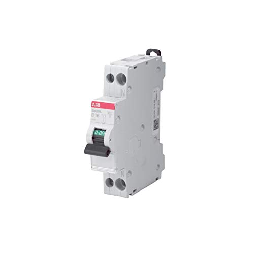 Abb-entrelec 2CSS245101R0064 Interruptor automático, Blanco y Rojo, Estándar