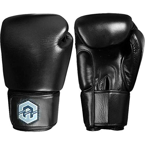 Absolute Weapon Boxing Gloves X Twins Black Edition Kickboxing MMA Muay Thai Sparring Guantes De Boxeo (12oz)