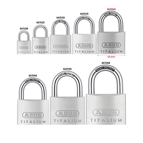 Abus 64TI/40 - Candado Titalium de 40mm