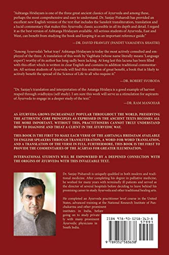 Acharya Vagbhata's Astanga Hrdayam Vol-1: The Essence of Ayurveda (Ashtanga Hridayam Series)