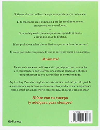 Adelgaza para siempre: De forma fácil, saludable y definitiva (No Ficción)