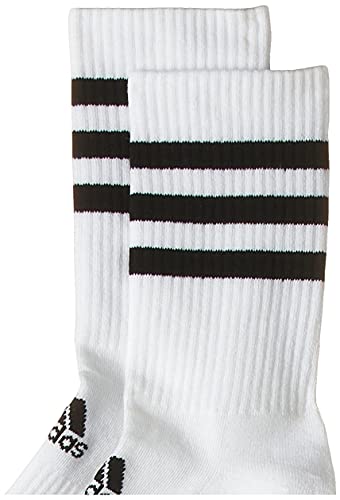 adidas 3S CSH CRW3P Calcetines, Unisex Adulto, White/White/White, M