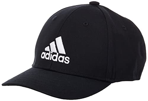 adidas Bball Cap Cot Gorra, Unisex Adulto, Black/Black/White, OSFM