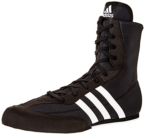 adidas Box Hog 2, Boxing Shoe Hombre, Core Black/Footwear White/Core Black, 40 2/3 EU