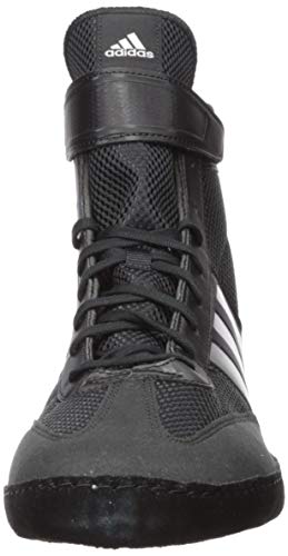 adidas Combat Speed.5 para hombre, Negro (Black/Silver Metallic/Black), 44.5 EU