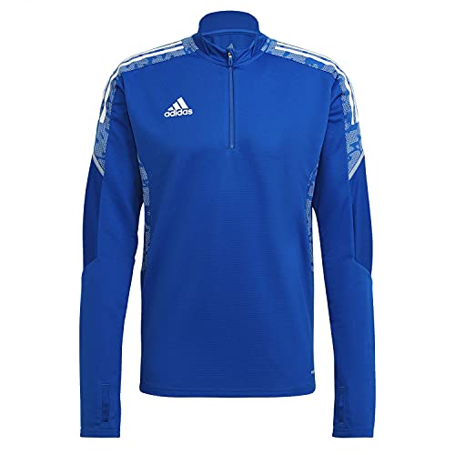 adidas CON21 TR Top Pullover, Mens, Team Royal Blue/White, S