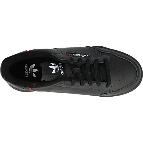 Adidas Continental 80 J, Zapatillas de Deporte Unisex Adulto, Negro (Negbás/Escarl/Maruni 000), 38 2/3 EU