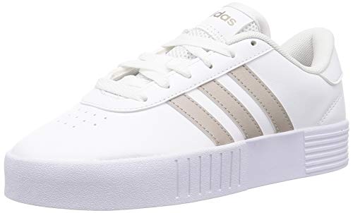 adidas Court Bold, Zapatillas de Deporte Mujer, Ftwbla Metpla Ftwbla, 40 EU