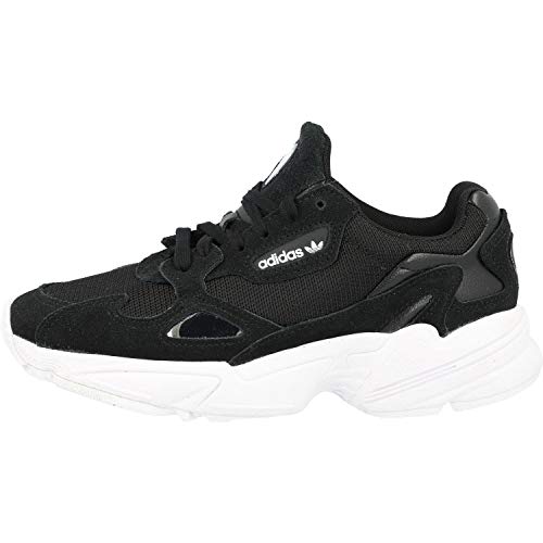 adidas Falcon W, Running Shoe Mujer, Core Black/Core Black/Footwear White, 36 2/3 EU