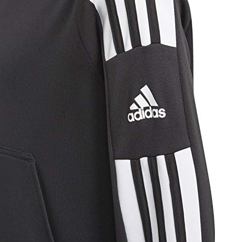 adidas GK9544 SQ21 Hood Y Sweat Unisex-Child Black/White 1314