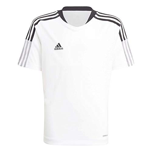 adidas GM7574 TIRO21 TR JSY Y T-Shirt Unisex Kids White 910A