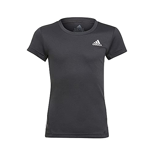 adidas GM8404 G A.R. 3S tee T-Shirt Girls Black/Black/White 910A