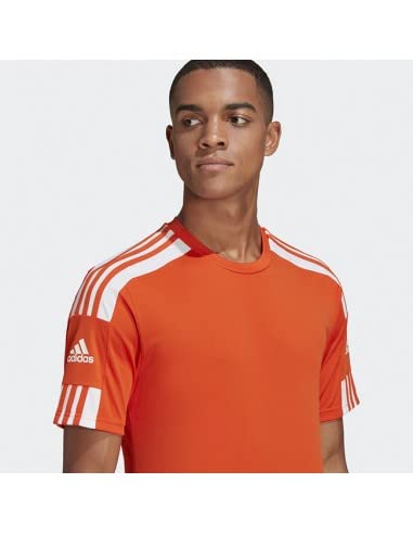 adidas GN8092 Squad 21 JSY SS T-Shirt Men's Team Orange/White L