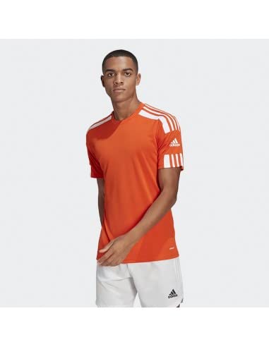 adidas GN8092 Squad 21 JSY SS T-Shirt Men's Team Orange/White L