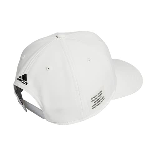 adidas Gorra de ajuste ajustable de tres barras estructuradas Snapback para hombre