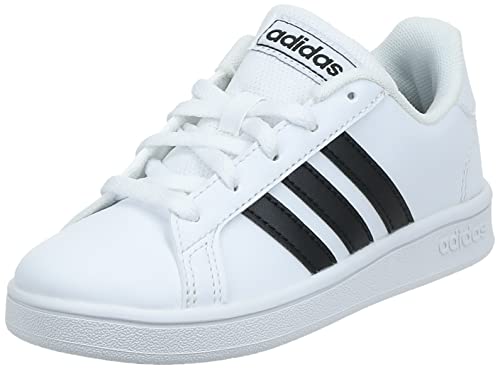 adidas Grand Court, Sneaker, Blanco Negro Blanco, 38 EU