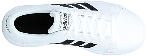 adidas Grand Court, Sneaker, Blanco Negro Blanco, 38 EU