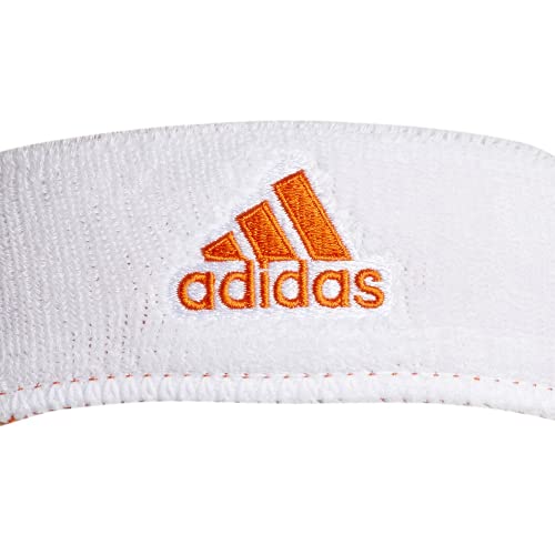 adidas intervalo Reversible Diadema, Unisex, Naranja y Blanco