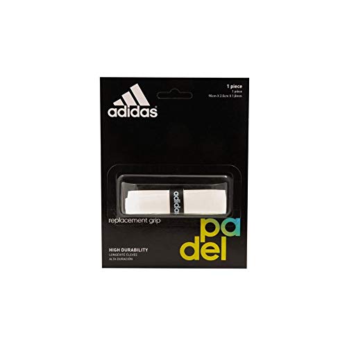 adidas Padel Replacement Grip, Adultos Unisex, White, Talla Única