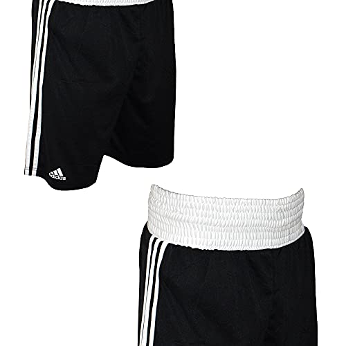 adidas Pantalones Cortos de Boxeo, Boxeo, Fitness y Boxeo, Hechos con Material Ligero, elástico y Cintura elástica