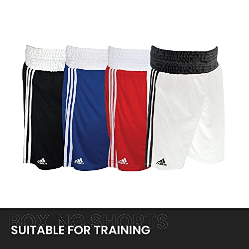 adidas Pantalones Cortos de Boxeo, Boxeo, Fitness y Boxeo, Hechos con Material Ligero, elástico y Cintura elástica