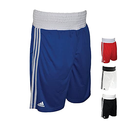 adidas Pantalones Cortos de Boxeo, Boxeo, Fitness y Boxeo, Hechos con Material Ligero, elástico y Cintura elástica