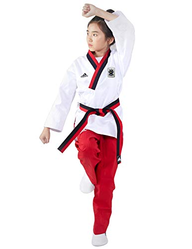 adidas poomsae de Dobok Juvenil Hembra aditpyf01, 160