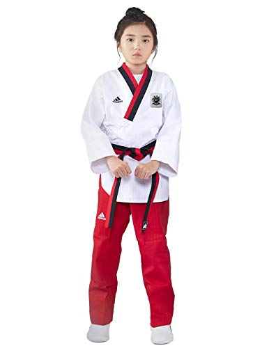 adidas poomsae de Dobok Juvenil Hembra aditpyf01, 160