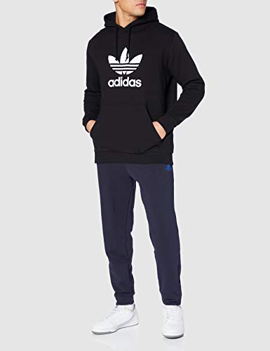 adidas Trefoil Hoodie Sweatshirt, Hombre, Black, XL