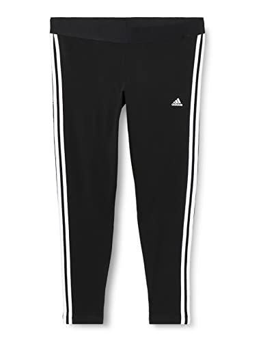 adidas W 3S Leg Leggings, Womens, Black/White, Medium