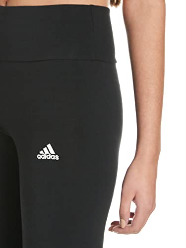 adidas W Lin Leg Leggings, Womens, Black/White, X-Small