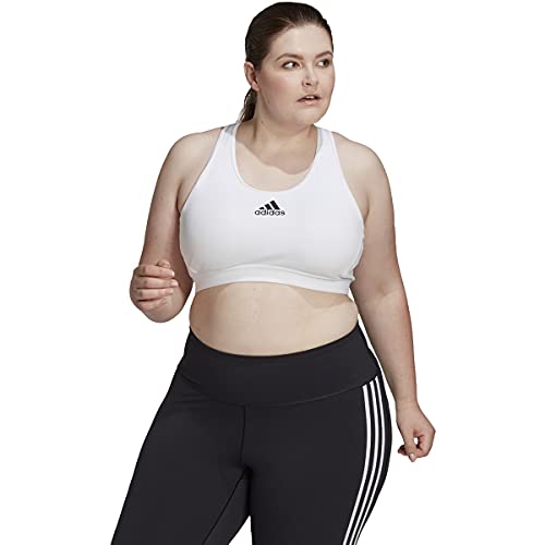 adidas Women's Don't Rest Alphaskin AEROREADY Training Pilates Yoga Medium Support Workout Bra