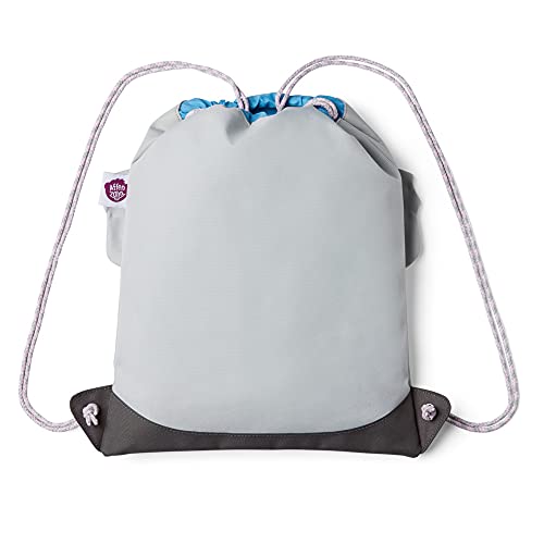 Affenzahn Mochila infantil unisex con diseño de diente de mono, Unisex niños, Bolsa de deporte para niños., AFZ-GYM-001-029, Koala - Color gris., talla única